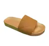 2022 chinelos femininos masculinos de verão sandálias de couro estampadas e sandálias de lazer em casa