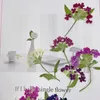 Fleurs décoratives Couronnes Beauté Cerise Fleur Séchée Naturelle Pressée Pour La Résine Saint Valentin DIY Cadeau À La Main Cas De Téléphone Faisant Ca