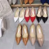 Классическая мода Женская плоская слой краски для ботинок Сексуальные лизинские каменные бусины.