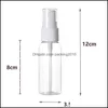 60Ml 2Oz Extra Fine Mist Mini Spray Bottles With Atomizer Pumps For Essential Oils Travel Per Portable Makeup Pp/Pet Plastic Drop Delivery 2