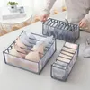 Closet Storage Organizers For Clothes Jeans Compartment Storage Items Bags Boxes Case Wardrobe Organizer Pants Drawer Divider 220714