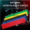 Spänningsmotståndsband Pilates Yoga Gummi Resistance Bands Fitness Loop Rope Stretch Bands Crossfit Elastic Resistance Bodybuilding