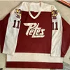 Thr 37403740402000 Movie jerseys 10 JON HOWSE 11 Petes Staal 23 Adam Essien Peterborough Peters shabby hockey jersey Custom Any Number and Name