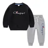 Autumn New Men Kobiety Zestawy odzieży dresowe bluzy dresowe swobodny kolor gęsty pullover i długi 2-częściowy zestaw menu jogger sportowy garnitur sportowy