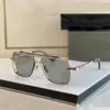 DITA MACH SIX LIMITED Designer-Sonnenbrille für Herren, Metallbeschichtung, Rahmen, ein Spiegel, Business-Stil, Sonnenbrille für Damen, klassisch, Original 322C