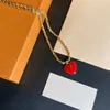 Top luxury Pendant Necklace womens stainless steel heart chain jewelry neck Valentines Day lovers gifts girlfriend hip hop Necklace accessories wholesale