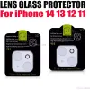 Protector de pantalla de vidrio templado de la c￡mara 3D para iPhone 14 13 13Pro 12 Pro Max 11 Samsung S20 Ultra Cubierta completa Clear