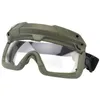 (Tactical Military)Airsoft Hunting Goggles Shooting Glasses Windproof Wargame Goggles Helmet Eyewear Paintball Eye Protection Y1119