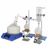 ZZKD Lab Supplies Small 5L Short Path Distillation Equipment with DLSB5 10 Chiller and Circulating Water Vacuum Pumps Turnkey Solu233W