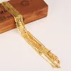 Whole Gold GP Thin Chain Necklace For select Girl Women Men 12pcs Lot assemble Length 50CM302z33163679093269