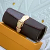 Classic 3 Watch Box Box Designer Flower Canvas WatchCase Women Pouche Travels accessoires de voyage