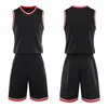 Mannen basketbal jersey pantaloncini da mand sportkleding hardloopkleding wit zwart rood paars geel blauw 06