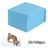Dog Apparel 5 Size Pet Diapers Super Absorbent Cat Training Urine Pee Pads Healthy Clean Wet Mat Disposable Diaper Pad245y