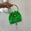 Luxe diamanten avondtas ontwerper kristallen gaas emmer handtassen strass ketens schouder crossbody tassen kleine feesttasbussen 220614