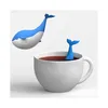 Whale Tea Infuser Lovely Shape Silicone Tea Leak Personality Office Home Furnishing Products