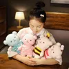 PC CM Kawaii Teddy Bear Giyim Giysileri Peluş Oyuncaklar Güzel Hayvan Çiftleri Doldurulmuş Yumuşak Bebekler Kız Bebek Hediyeleri J220704