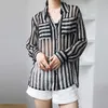 Spring Women Chiffon Blus Shirt Sexig transparent nätskjortor Kvinnliga strandtröjor Lady Blusa kläder 210702