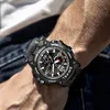Smael zegarki dla mężczyzn 50m Wodoodporne alarm zegarowy ELOJ HOMBRE 1545D Dual wyświetlacz Kwarza zegarek zegarek sportowy 220525