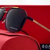 Óculos de sol de designer de luxo, óculos de sol polarizados femininos, homens de sol, proteção UV Protection masculino mulheres espetáculos com o caso A3410