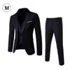 Men's Tracksuits 3Pcs Jacket Pant Vest Luxury Men Wedding Suit Male Blazers Slim Fit Suits For Costume Business Formal Party Classic BlackMe