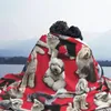 Decken The Old English Sheepdog Decke Fleece Textil Dekor Bobtail Hund Multifunktionsüberwurf für Bettwäsche Büro Tagesdecken