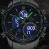 Naviforce Men Watch Top Luxury Big Dial Watch Watch Mens Chronograph Quartz.