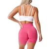 Nvgtn Shorts senza soluzione di continuità spandex donna fitness elastico elastico sport per il tempo libero di sollevamento dell'anca in esecuzione 220607