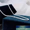 Wong Rain 925 Sterling Silver Created Moissanite Fashion Luxury White Gold Unisex Couple Chain Necklace Fine Jewelry Whole Cha337y
