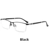 Sunglasses Titanium Alloy Pochromic Reading Glasses For Men Ultralight Half Frame Business Progressive Multifocal Presbyopic