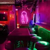 Inne oświetlenie żarówki rurki Wanxing Neon LED Znak Kobiety Seksowne ciało w kształcie ciała Ściany Światło do baru do sypialni Dekor