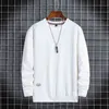 Spring Men Sweatshirt Hiphop Loose Hoodies Men Streetwear Solid Color Sweater Tops 2022 Nya tröjor Män från Casual Tracksuit L220801