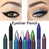 Uzun ömürlü göz astarı kalem su geçirmez pigment mavi kahverengi siyah göz kalemi tutkal kalemi moda renk gözleri makyaj kozmetik ys0037