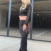 Nibber Sommer Einfarbig Rock Hohl Falten Design Elastische Taille Schlanken Körper Gesäß Mode Für Frauen Pendeln Aus Der Straße W220426