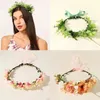 Sunflower Crown Headdress Bridesmaid Flower Hair Accessories Wedding Hair Accessories Fashion Bridal Flower Crown Headpieces AA220323