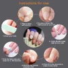 Double-Side Transparent Nail Glue Stickers Waterproof Breathable Jelly False ManicureAdhesive Tabs For Supplies 50 Sheets