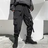 Iidossan Multi Pockets Cargo Pants Men Casual Joggers Men Harajuku Streetwear Trousers Hip Hop Pants Techwear 201128