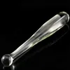 Crystal Glass Dildo G Spot Anal Plug Par Erotic Dildos för kvinnor Masturbator Penis Cock Vuxen Sexig leksaker Kvinna