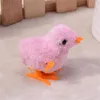 New Hot Lovely Chicken Kids Toy Toddler Wind-up Plush Chick Walking Toys Clockwork Developmental Gift