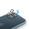 3D Transparent fullt täckkameralinsskydd härdad glasfilm för iPhone 13 12 11 Mini Pro Max med detaljhandelspaket8431048