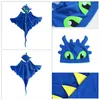 Halloween Party Dinosaur Cape Dragon Hooded Cloak Masks Set Festival Cosplay Costume