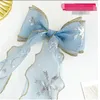 Mädchen Bogen Band Haarnadeln Kinder Bunte Chiffon Süße Haar Verzieren Stirnband Haar Clips Mode kopfschmuck A24