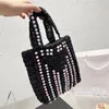 Fahion Raffia Knitting Totes Bags Straw Shopping Bag Shoulder Handbags Womens Designer Clutch Luxurys Handbag Summer Large Capacity Casual