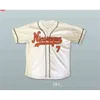 XFLSP Nicaragua 7 Weiße Baseball Jersey Movie Jerseys Männer Alle genähten Baseball Trikots Vintage Seltene weiße Farbe