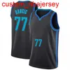 농구 jerseykristaps Porzingis Dirk Nowitzki Luka Doncic Full Statched Mens