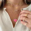 Girocolli Delicata mezza catena a graffetta 2mm Cz Collana girocollo da tennis per donne Ragazze Charms 18K Gioielli da sposa Girocolli