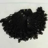 Yunrong Bone Straight Curly Ends hårbuntar Extensions Weave Blonde Black T613 Dreadlock Afro for Women 220712