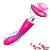 NXY Vibromasseurs Super Krachtige Speelgoed Voor Vrouw Clitortal G-Spot Pomp Clitoris Tepel Zuigen Kut Erotische Goederen Zuig Masseur Vibromasseur 220427