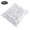 100 pièces sac en plastique jetable couverture alimentaire emballage élastique sacs alimentaires stockage organisateur de cuisine sac frais pour fruits bols casquettes emballage