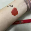 Marque GIORGIO nouveau brillant à lèvres rouge Tube velours mat lèvres glaçure petit chaperon rouge #405 couleur de haute qualité