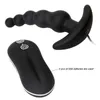 APHRODISIA 10 Frequency Vibrating Prostate Massager Anal Plug Dildo Vibrator Beads Butt Vibrators For Men